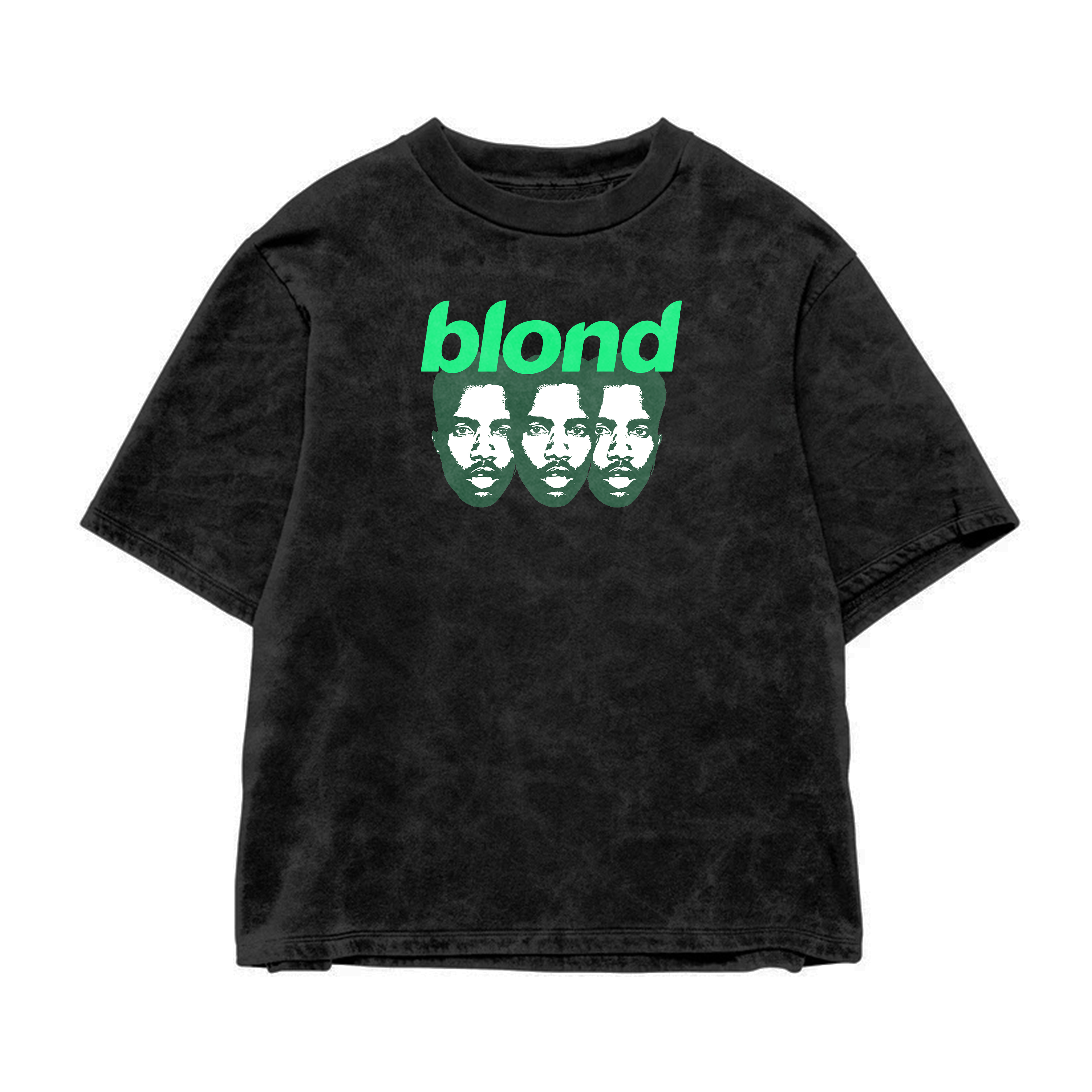 Blond Acid Wash Oversized Tee