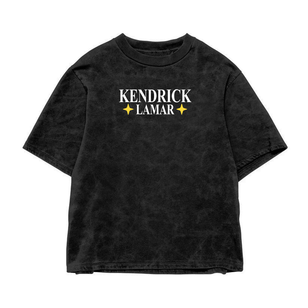 Kendrick Lamar Acid Wash Oversized Tee