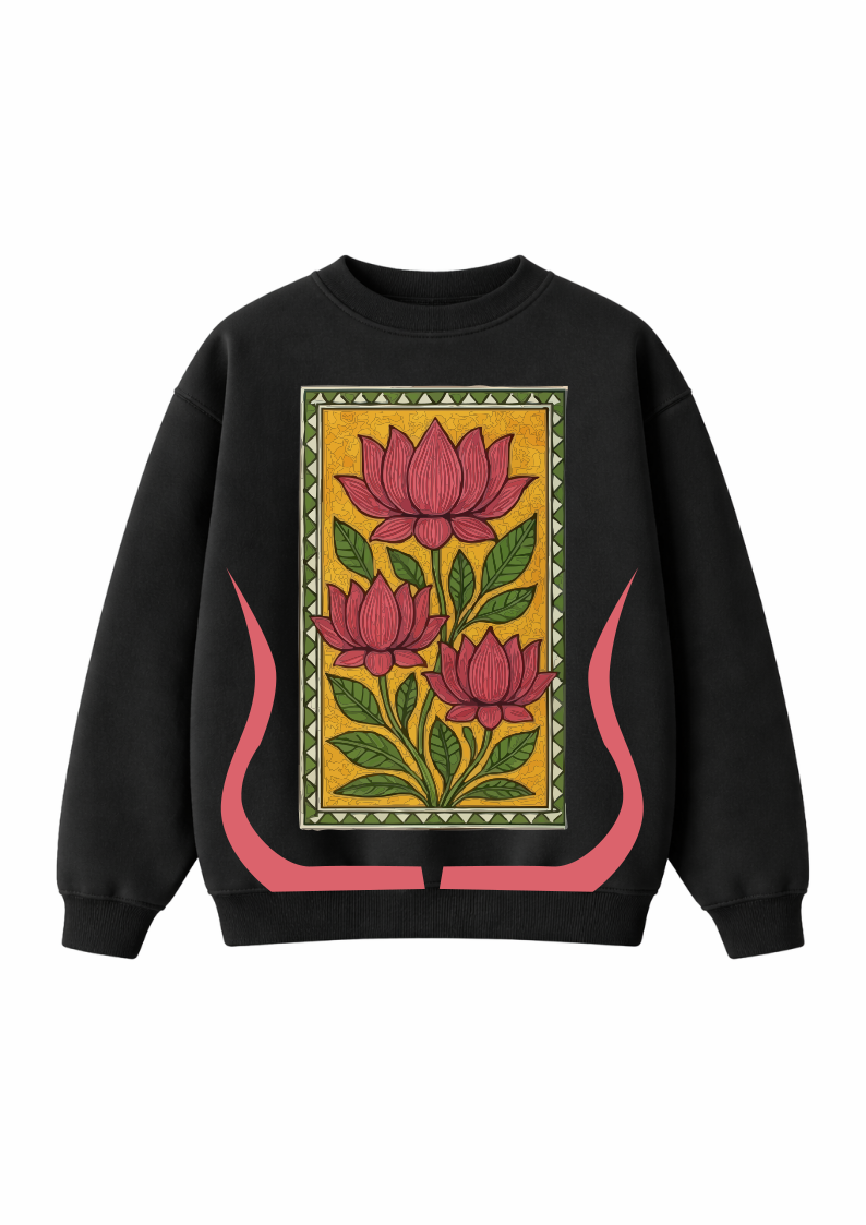 The Lotus Oversized Sweatshirt